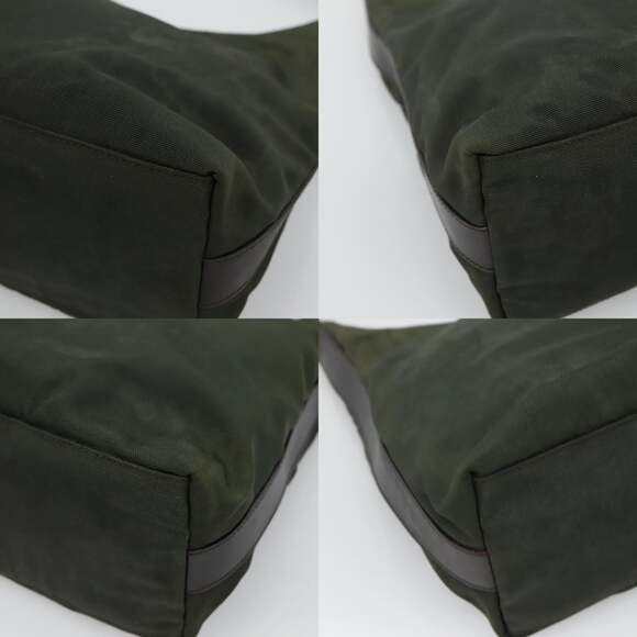 GUCCI Shoulder Bag Canvas Khaki 000 000 - Picture 10 of 12